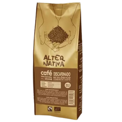 Café GRANO DESCAFEINADO 500g ecológico