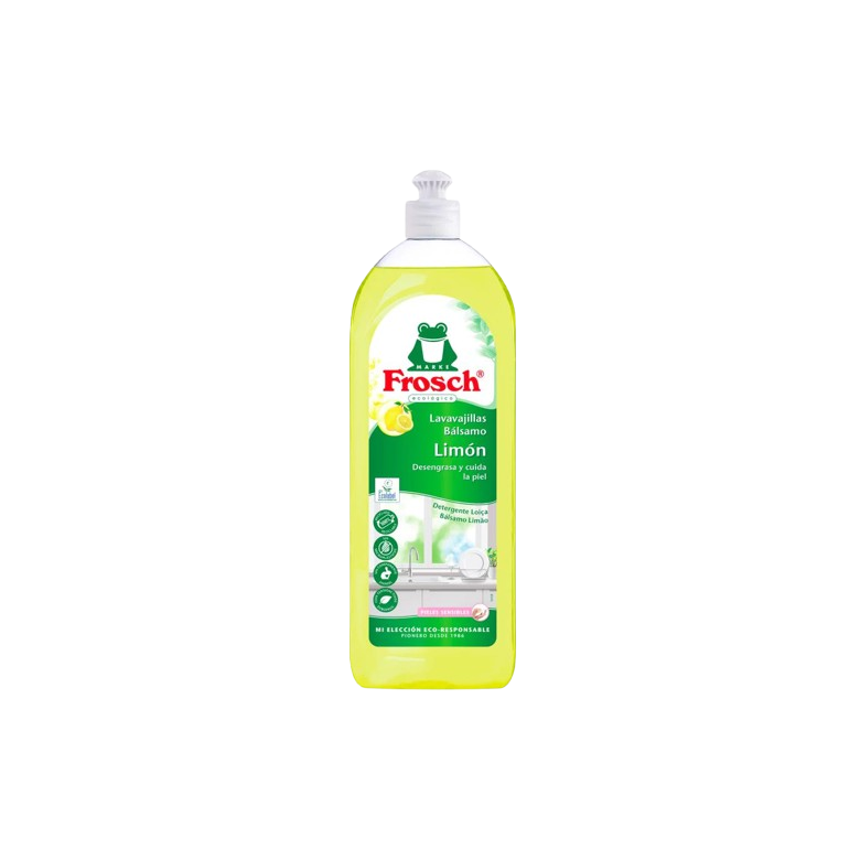 Lemon Dishwashing Liquid for Sensitive Skin 750ml Eco Frosch 