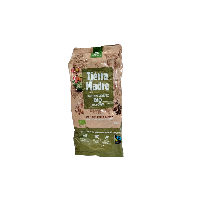 Café Grano Natural Tierra Madre 1 kg Ecológico 