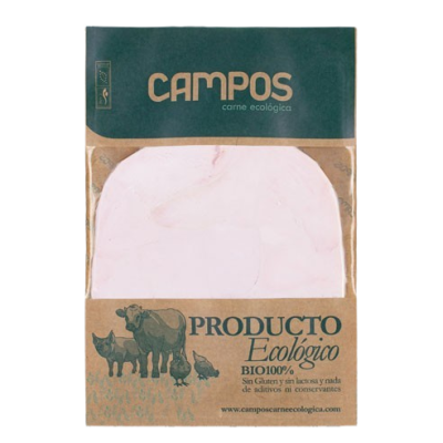 Cooked Turkey Breast, approx. 200g piece. Organic
