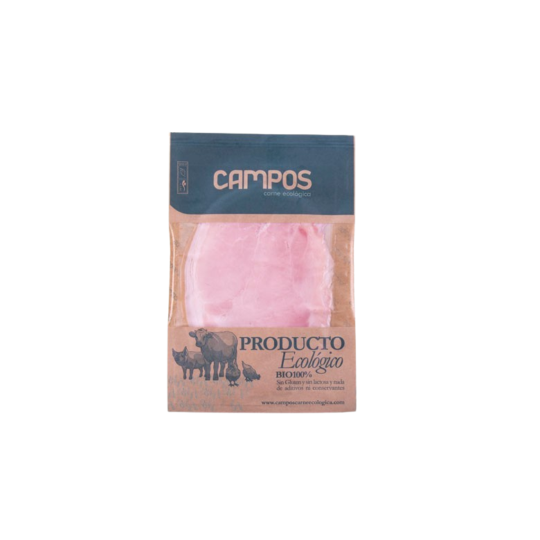 Sliced Ecologic Cooked Ham 