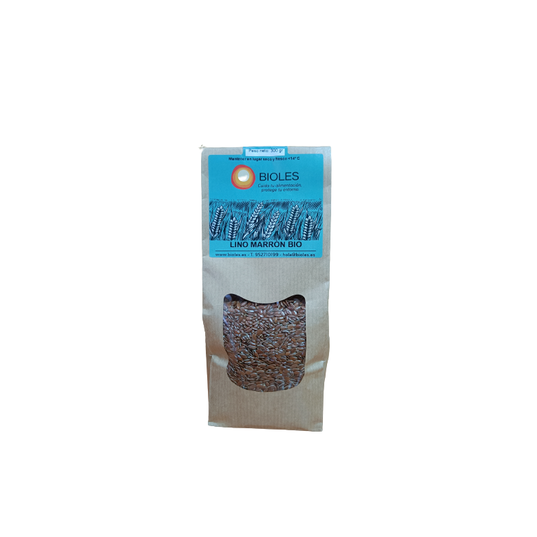 Semillas de lino marrón 300g Ecológico