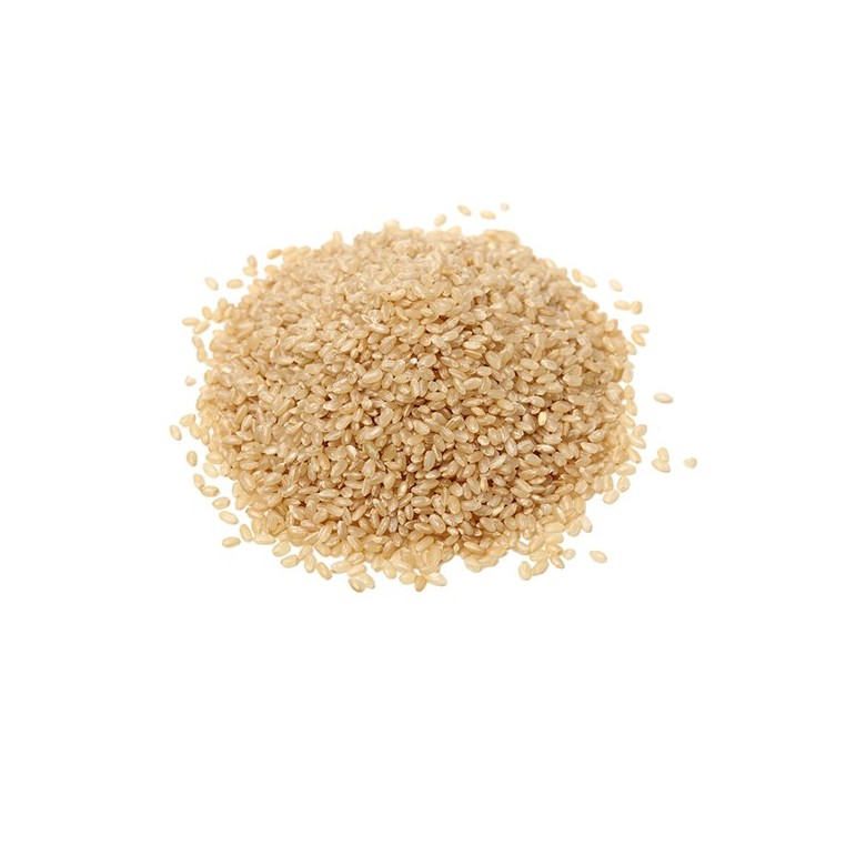 Organic SEMI-WHEAT ROUND RICE BULK Organic
