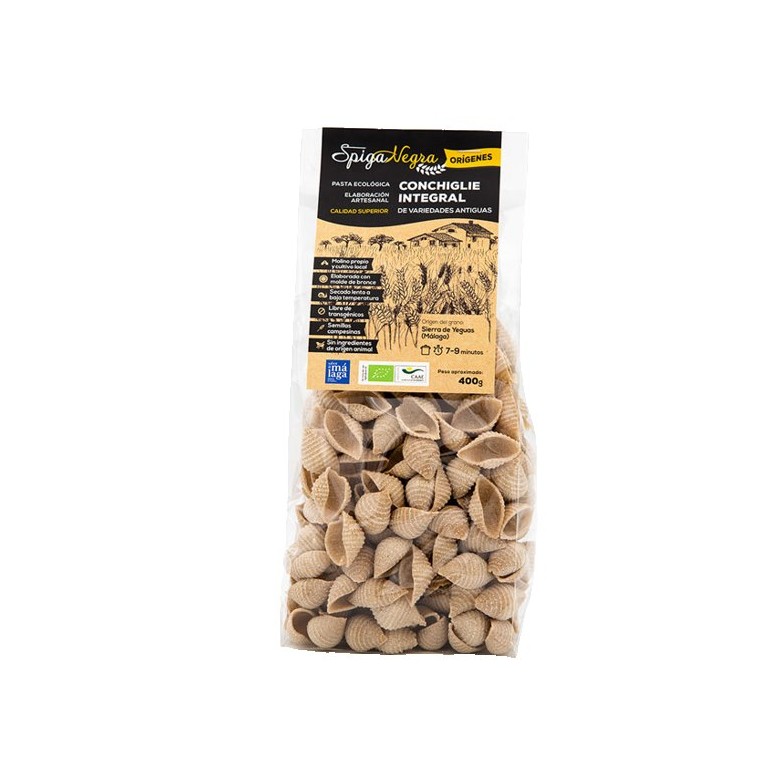 Conchiglie integral 400g Ecológico