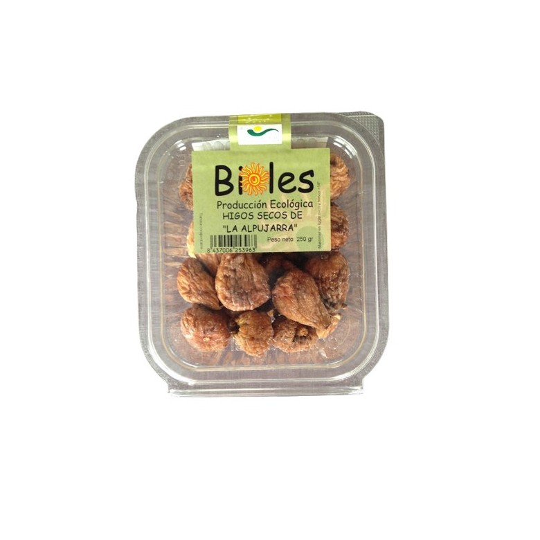 Dried figs 250g tub Organic