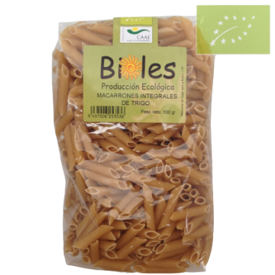 Whole wheat macaroni 500g Organic