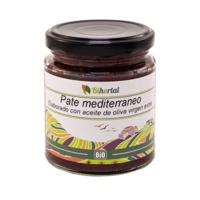 Paté mediterráneo 260g Ecológico