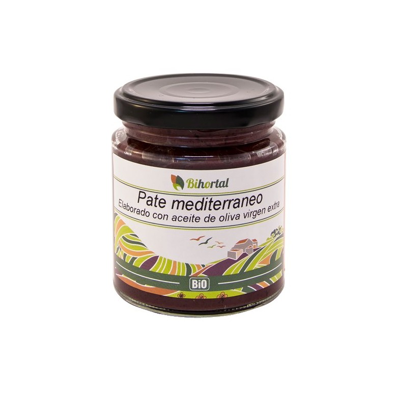 Paté mediterráneo 260g Ecológico