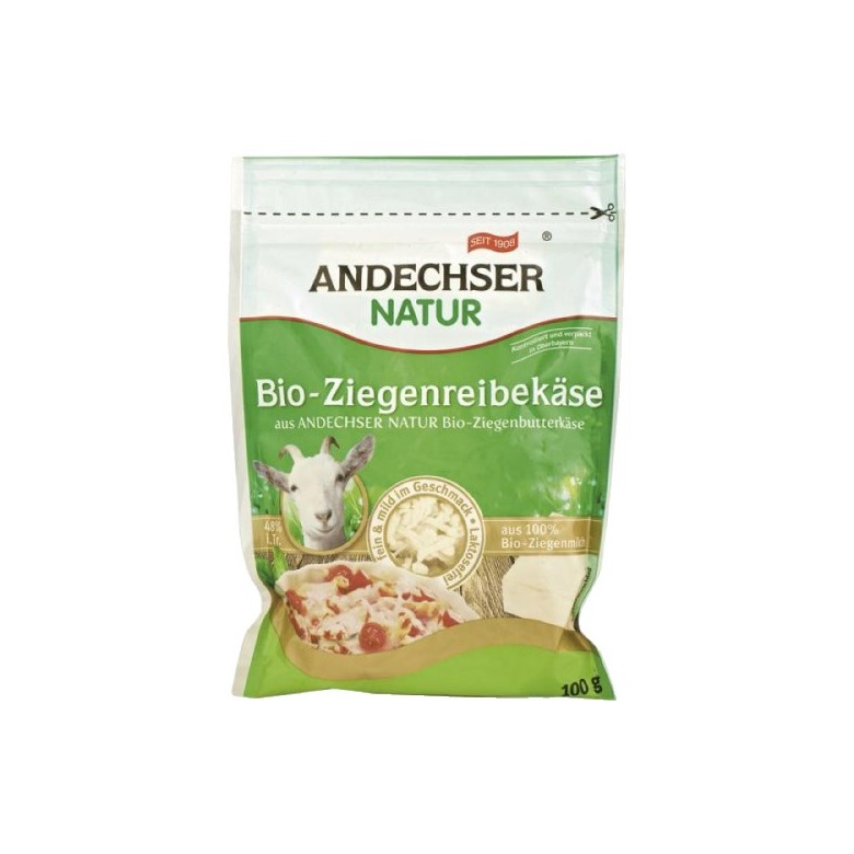 Queso rallado de cabra 100g Ecológico
