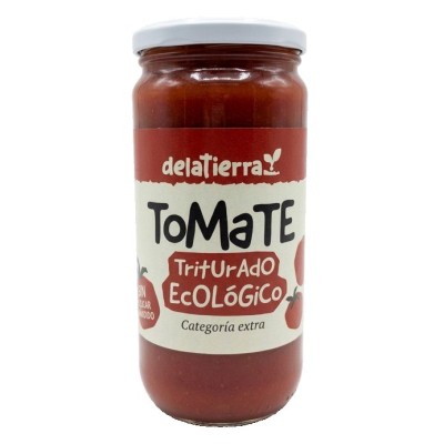  Crushed Fresh Tomatoes 720ml delaTierra organic