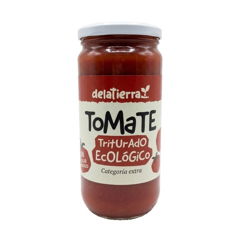  Crushed Fresh Tomatoes 720ml delaTierra organic