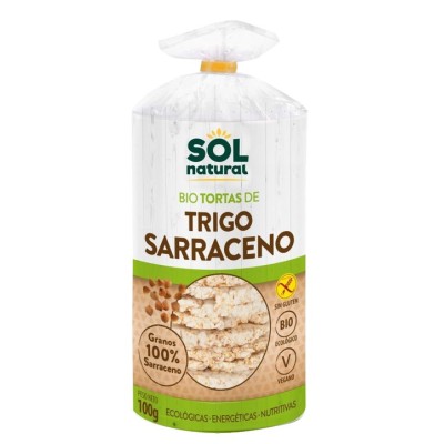 Tortitas SARRACENO sin gluten 100g Ecológicas