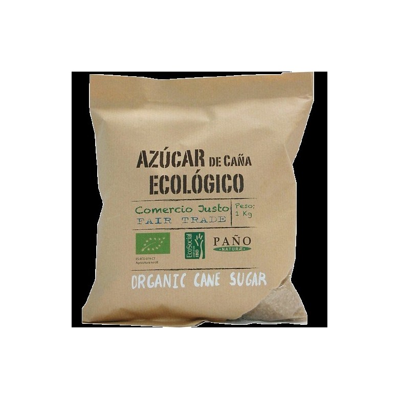 Azúcar moreno de caña 1kg Ecológico 