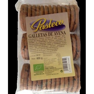 Galletas de AVENA y MUESLI 400g Ecológicas