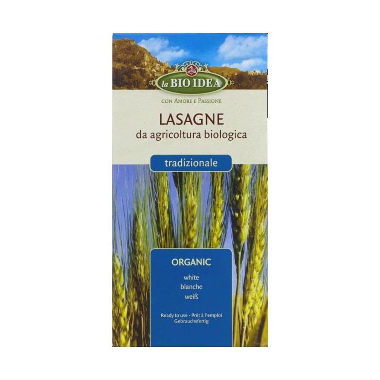 Lasagne white wheat 250g organic