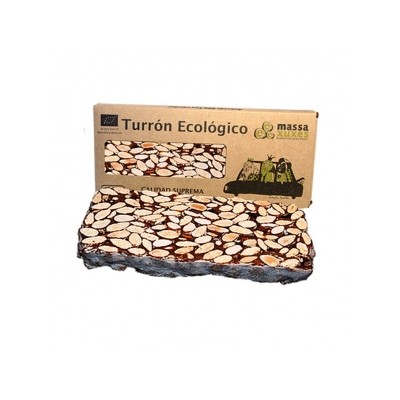Turrón de terronico almendra y sésamo ecológico