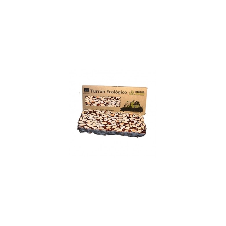 Turrón de terronico almendra y sésamo ecológico