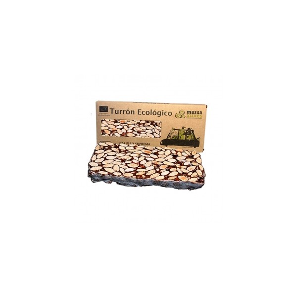 Turrón de terronico almendra y sésamo ecológico