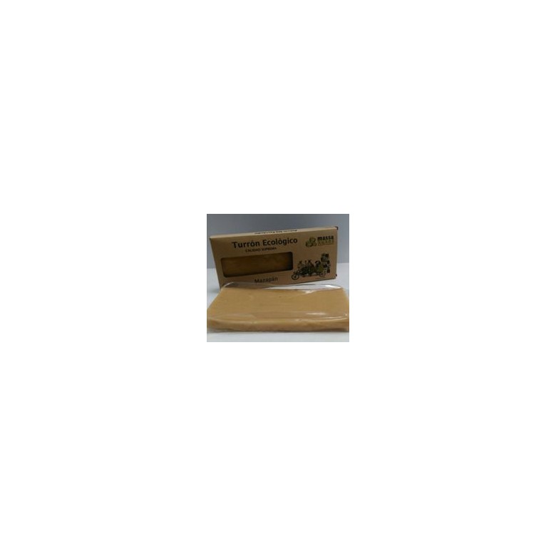 Turrón de mazapán ecológico