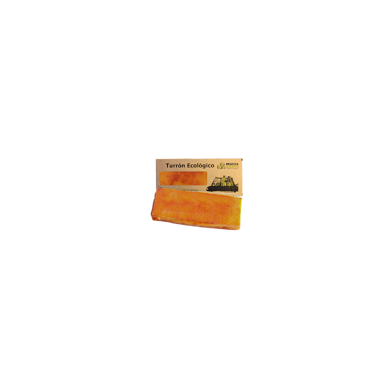 Toasted egg yolk nougat organic